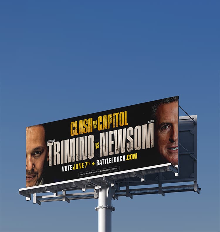 Trimino vs Newsom billboard